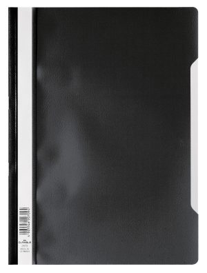 Tilbudsmappe clear view folder a4 pp pakke med 25 stk.Standard kvalitetsmappe med gennemsigtig forside,