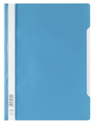 Tilbudsmappe clear view folder a4 pp pakke med 25 stk.Standard kvalitetsmappe med gennemsigtig forside,