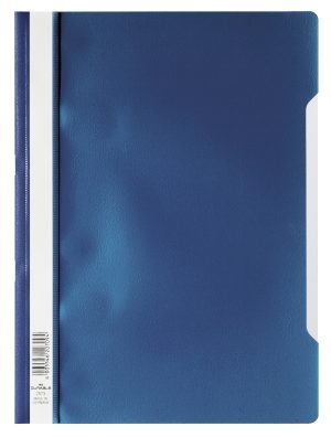 Tilbudsmappe clear view folder a4 pp pakke med 25 stk.Standard kvalitetsmappe med gennemsigtig forside,