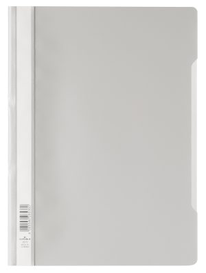 Tilbudsmappe clear view folder a4 pp pakke med 25 stk.Standard kvalitetsmappe med gennemsigtig forside,