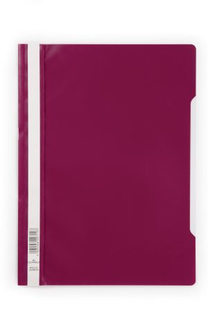 Tilbudsmappe clear view folder a4 pp pakke med 25 stk.Standard kvalitetsmappe med gennemsigtig forside,