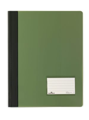 Tilbudsmappe duralux® a4Elegant transparent tilbudsmappe med inderlomme.
