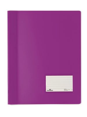 Tilbudsmappe duralux® a4Elegant transparent tilbudsmappe med inderlomme.