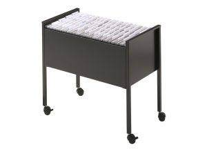 HÆNGEMAPPEVOGN A4 DURABLE SORT ECONOMY - TIL CA. 80 MAPPER