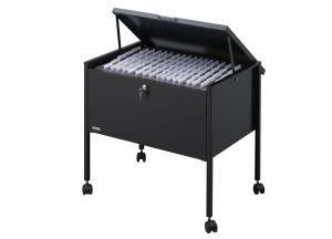 Economy hængemappevogn 80 a4Aflåselig vogn af stål til ca 80 stk A4-hængemapper.