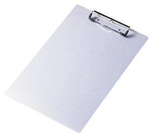 Clipboard a4 aluminiumClipboard i A4 format af genbrugsaluminium.