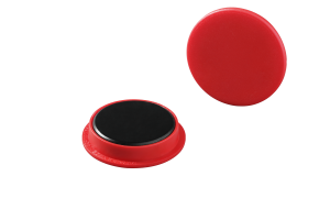 Magnet 37 mm bulk packEkstra stærke magneter med hætte af ridsefri plast. Ø 37mm. 20stk/æske