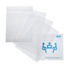 Crystal sign indstik 210x210mmExtra indstik på A4-ark til skilte CRYSTAL SIGN 482419