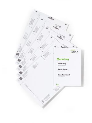 Info sign indstik 149x210,5mm (a5 høj)Extra indstik på A4-ark til skilte INFO SIGN 4803