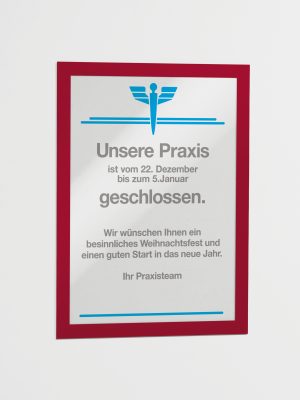 Inforamme duraframe® a4Selvklæbende informationsramme til oplysninger i A4-format. Magnetisk ramme på forsiden gør det nemt at udskifte informationer. 2 stk/pose
