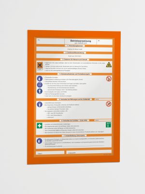 Inforamme duraframe® a4Selvklæbende informationsramme til oplysninger i A4-format. Magnetisk ramme på forsiden gør det nemt at udskifte informationer. 2 stk/pose