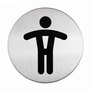 PICTOGRAM WC HERRE Ø83MM