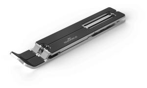 Laptop stand fold6-trins justerbar stander til bærbare computere på op til 5 kg. Foldbar, nem at bære og fylder meget lidt, når den ikke er i brug.