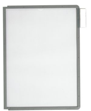 Sherpa® panel a4Lomme til register-/display-/oversigt-systemer der har konsoller med pin på konsollen (Passer i alle DURABLE oversigtsystemer).