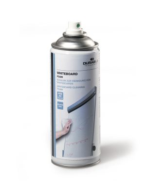Skumrengøringsmiddel whiteboard foamRenseskum  400ml til rengøring af whiteboard.