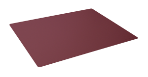 Skriveunderlag 530 x 400 mm med afrundede hjørner ppSkriveunderlag i PP med fleksibel skriveflade og dekorative riller langs kanten. Skriveunderlag 530 x 400 mm med afrundede hjørner ppSkriveunderlag i PP med fleksibel skriveflade og dekorative riller langs kanten.