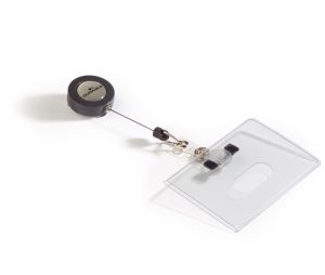 Id-kortholder m yoyoLetvægtst holder med plads til 1 stk. sikkerhedskort. 10 stk.