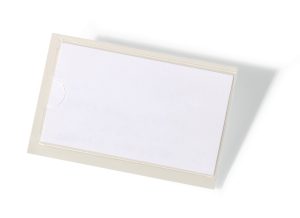 Pocketfix® 74×43 mmSelvklæbende pp-lomme med åbning på den ene side. 10 stk. Pocketfix® 74x43 mmSelvklæbende pp-lomme med åbning på den ene side. 10 stk.