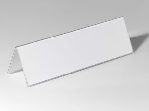 BORDSKILTEHOLDER 105X297MM ROBUST PLAST 25 STK/PK