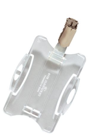 Id-kortholder åben front m stropklemmeHolder med åben front med plads til 1 stk sikkerhedskort.