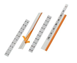 Indeksfaner tabfix® 200x13 mm selvklæbendeTil individuel mærkning og opdeling af kort, kataloger, ringbind og notesbøger. Kan skæres til i ønsket bredde, strimmelbredde 200 mm. Komplet med blanke indstik, A-Z, 0-31, jan.-dec., trykt lodret og vandret. Fanehøjde: 13 mm 3 linjer