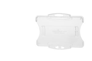 Id-kortholder åben frontHolder med åben front med plads til 1 stk sikkerhedskort. Til kombination med f eks halssnor.  10 stk.