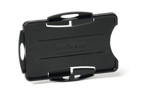 Id-kortholder eco til to kortÅben kortholder til 2 kort i formatet 54 x 87 mm. Kan kombineres med clip, halssnor eller yoyo. Artiklen er forsynet med miljømærket Blue Angel.