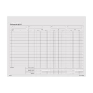 Kasserapport (kasse-bank-giro) 2 x 50 sider m. kopi