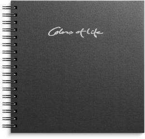 Mayland, Fotoalbum Colors of life, sort, 240x230 mm