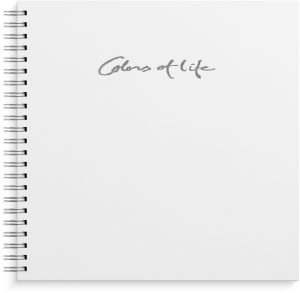 Mayland, Fotoalbum Colors of life, hvid, 300x300 mm