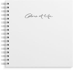Mayland, Fotoalbum Colors of life, hvid, 240x230 mm