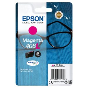 BLÆKPATRON EPSON 408L MAGENTA 1700 SIDER