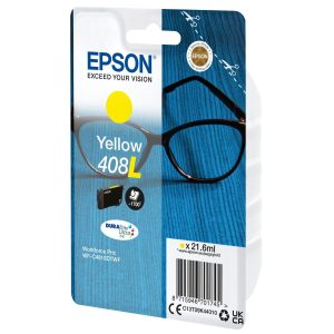 BLÆKPATRON EPSON 408L YELLOW 1700 SIDER