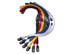 Halssnor 10 mm10mm bred halssnor med sikkerhed udgivelse. 10 stk.