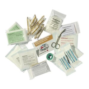 Førstehjælpssortiment first-aid kit m din 13164:202236 stk. førstehjælpssortiment, der er ideelle til brug som et opfyldningssæt til Durable First Aid Box M.