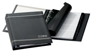 Telindex® a5Adressemappe A5 med plads til 200 adresseposter og notesblok.