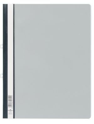 Tilbudsmappe med arkiveringsstrips a4+Stiv PVC-mappe med klar forside og udtagelig arkiveringsstrimmel (hulning 80 mm) til arkivering i store hæftemapper og ringbind. Med etiketholder i fuld længde og kanal til ophængningsskinne.