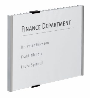 Info sign 297x210mm (a4)Dør og vægskilte i aluminium og frontplade i akryl. Design indstiksetiket med gratis skabelon.