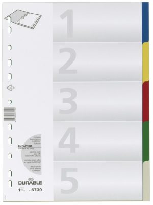 Faneblad 1-5Faneblad i pp-plast med kartonforblad. A4 format Faneblad 1-5Faneblad i pp-plast med kartonforblad. A4 format