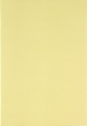 Bantex Konceptpapir, Gult, Ulinjeret