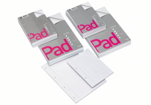 Bantex Standardblok A5, Kvadreret, Hullet