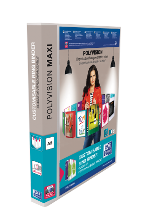 Maxivision, A3, 30 Mm Højformat, Transparent