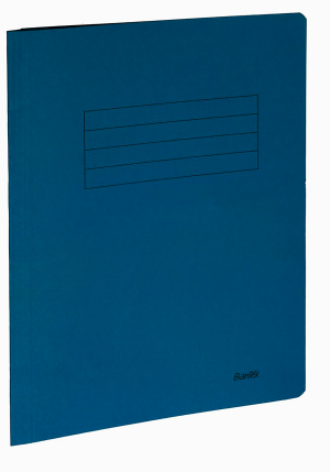 ARBEJDSMAPPE A4 KARTON BLÅ