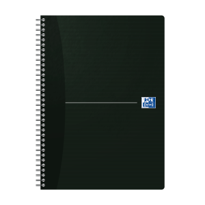 NOTESBOG A4 OXFORD ESSENTIALS LIN. KARTONOMSLAG 180 SIDER