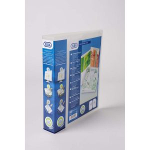 Ringbind Polyvision A4+ Ryg 40 4 D-ringe PP gennemsigtig klar