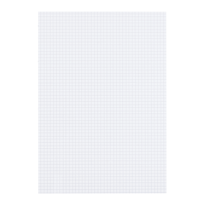 Bantex Notes, A4, kvadreret, 192 sider, sort/rød