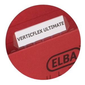 Elba Indstik Til Flex Hængemapper 10 Ark, Hvid