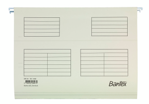 Bantex Flex Hængemappe, A4, 25 Stk, Hvid