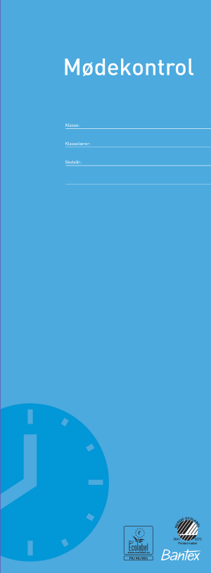 Bantex Mødekontrolbog
