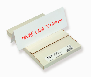 Bantex Bordnavneskilt, Hvid